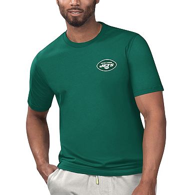 Men's Margaritaville Green New York Jets Licensed to Chill T-Shirt