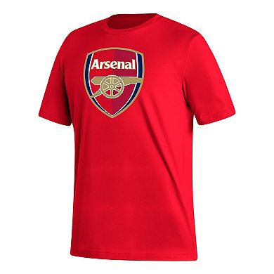 Men's adidas Red Arsenal Crest T-Shirt