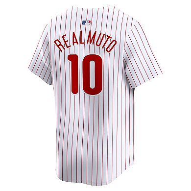 Men's Nike J.T. Realmuto White Philadelphia Phillies Home Limited Player Jersey