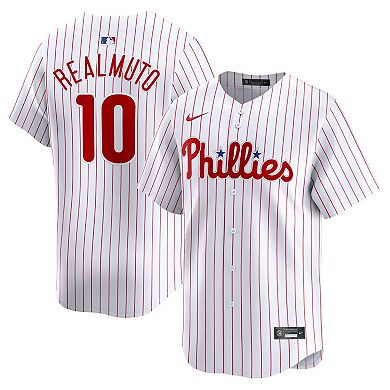 Men's Nike J.T. Realmuto White Philadelphia Phillies Home Limited Player Jersey