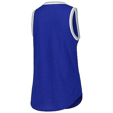 Women's G-III 4Her by Carl Banks Blue Toronto Maple Leafs Strategy Tank Top