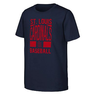 Youth Fanatics Branded Navy St. Louis Cardinals Season Ticket T-Shirt