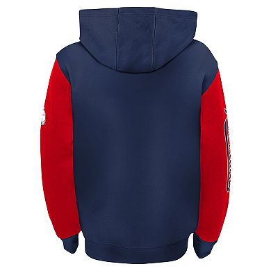 Toddler Navy Cleveland Guardians Postcard Full-Zip Hoodie