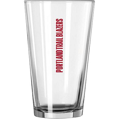 Portland Trail Blazers 16oz. Team Wordmark Game Day Pint Glass