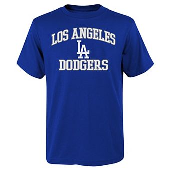 Youth Royal Los Angeles Dodgers Heart & Soul T-Shirt