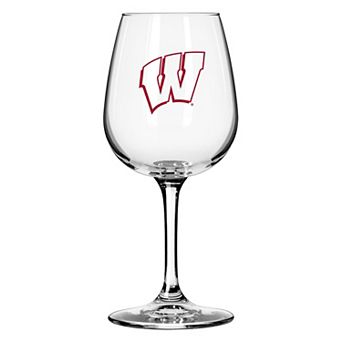 Wisconsin Badgers 12oz. Gameday Stemmed Wine Glass