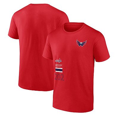 Men's Fanatics Branded Red Washington Capitals Represent T-Shirt