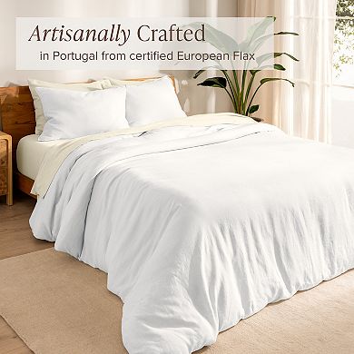 Bare Home Linen Duvet Cover Set