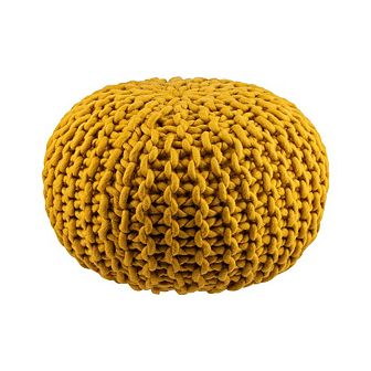 Haidershofen Texture Pouf