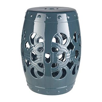 Saxen Modern Teal Stool Furniture Piece