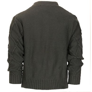 Gioberti Kid's Knitted V-neck Button Up Cardigan Sweater