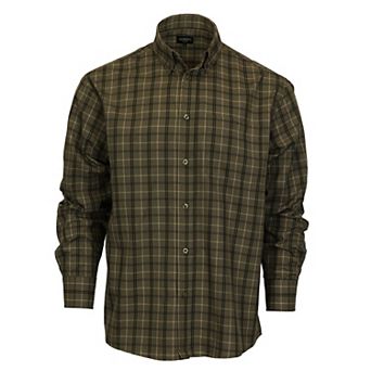 Gioberti Men's Long Sleeve Plaid Shirt