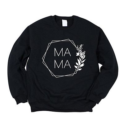Mama Floral Hexagon Sweatshirt