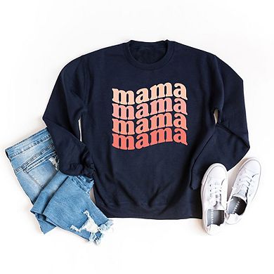 Retro Mama Wave Sweatshirt