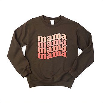 Retro Mama Wave Sweatshirt