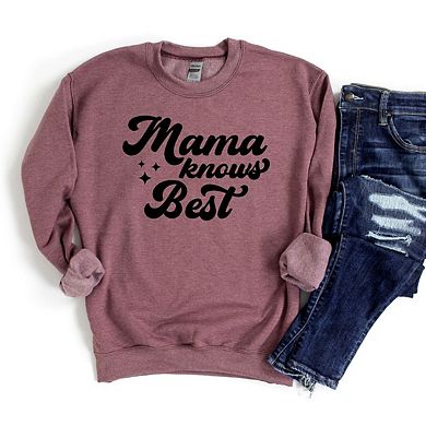 Mama Knows Best Stars Sweatshirt