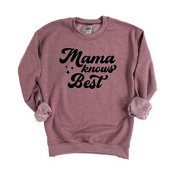 Mama Knows Best Stars Sweatshirt