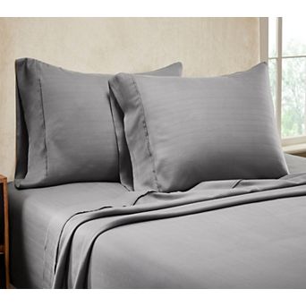 1000 Thread Count Herringbone Sateen Sheet Set - 4 pc