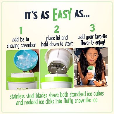Nostalgia Electrics Shave Ice & Snow Cone Maker