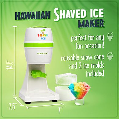 Nostalgia Electrics Shave Ice & Snow Cone Maker