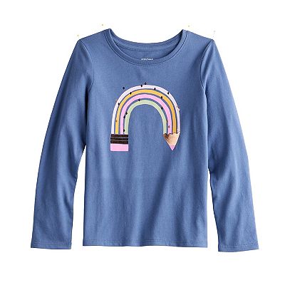 Girls 4-12 Jumping Beans® Long Sleeve Graphic Tee