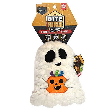 Bite Force Durable Plush Ghost Dog Toy