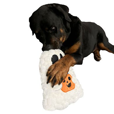 Bite Force Durable Plush Ghost Dog Toy