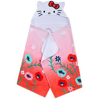 Hello Kitty Hooded Towel