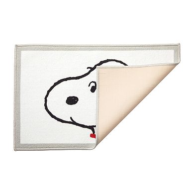 Peanuts Snoopy Portrait Bath Rug