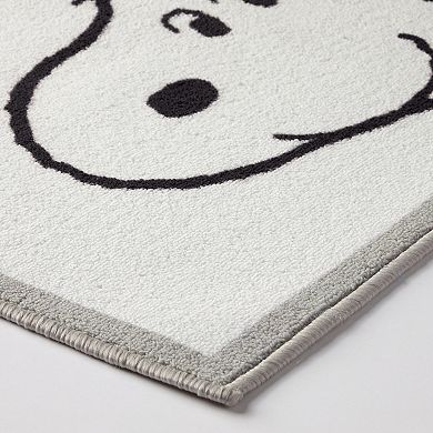Peanuts Snoopy Portrait Bath Rug