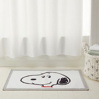 Peanuts Snoopy Portrait Bath Rug
