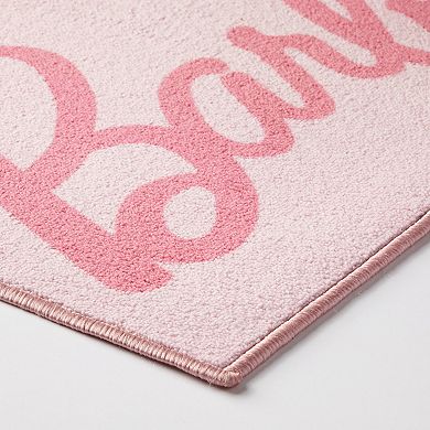 Barbie Classic Logo Bath Rug