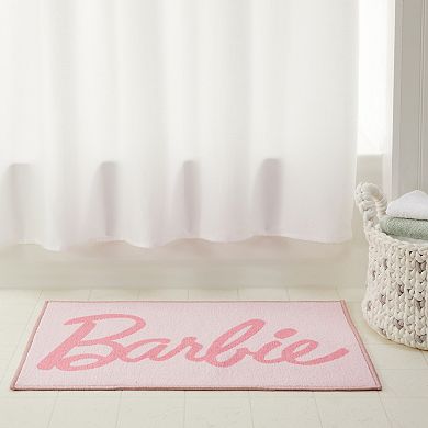 Barbie Classic Logo Bath Rug