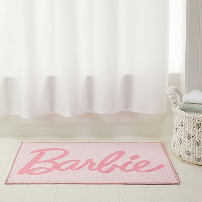 Barbie® Classic Logo Bath Rug