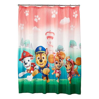 PAW Patrol Skye & Friends Adventure Bay Shower Curtain