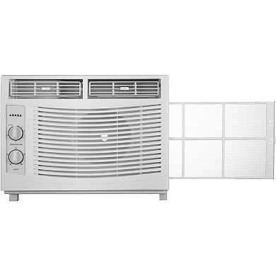 Amana 5,000 BTU 115V Window-Mounted Air Conditioner with Mechanical Controls