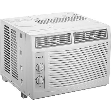 Amana 5,000 BTU 115V Window-Mounted Air Conditioner with Mechanical Controls