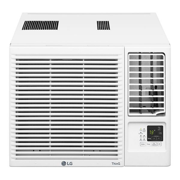 LG 7,600 BTU 115V Window Air Conditioner with Cool, Heat and Wi-Fi Controls