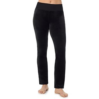 Women's Cuddl Duds® Stretch Velour Boot Cut Leggings