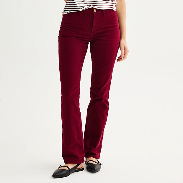 【WONDER WONDER】Posen back pocket bootcut pants Porzen Back Pocket Bootcut Pants - WONDER WONDER | 60