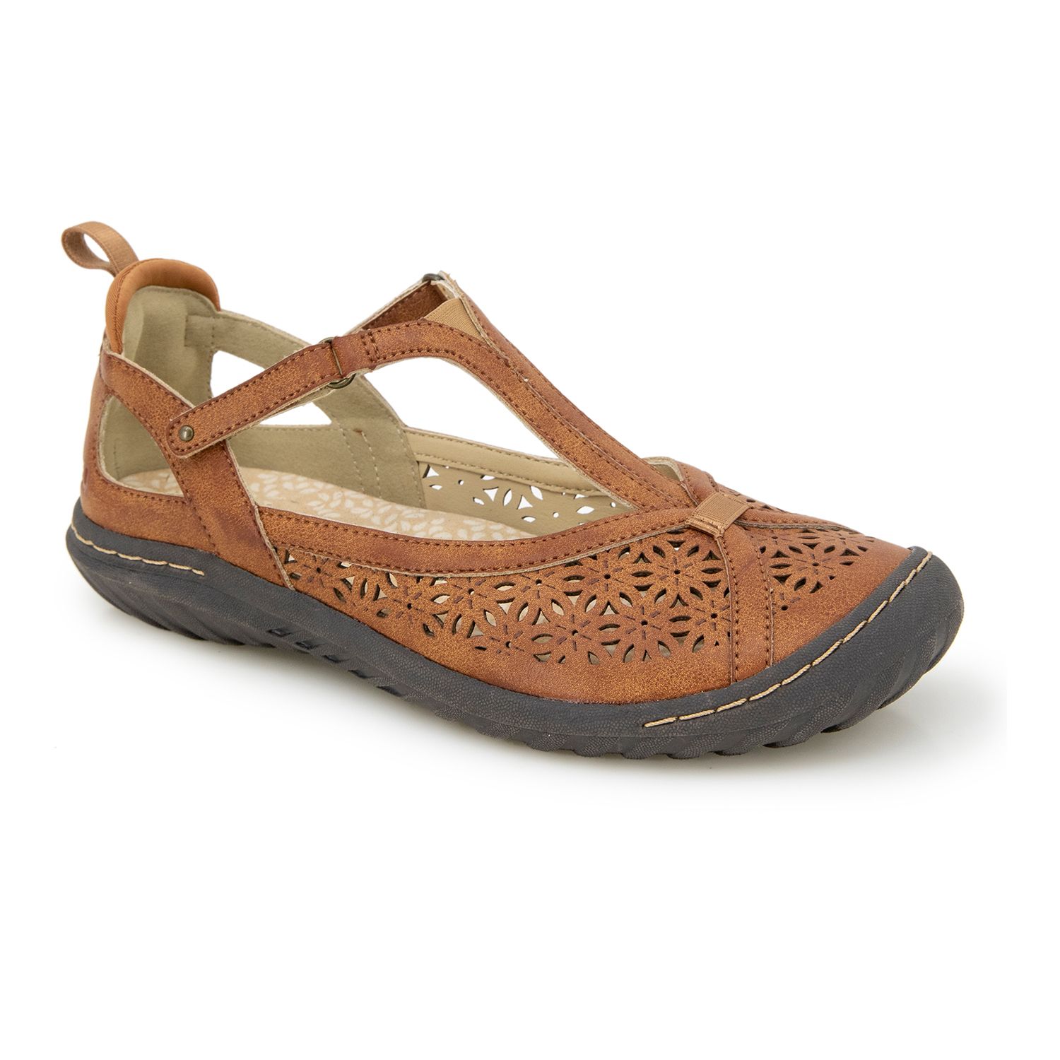 Обувь JBU Daffodil Women's Casual Mary Jane Shoes, цвет: Виски