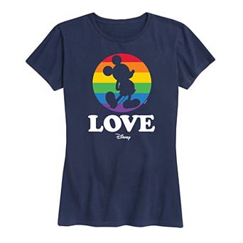 Disney's Mickey Mouse Women's Love Graphic Tee