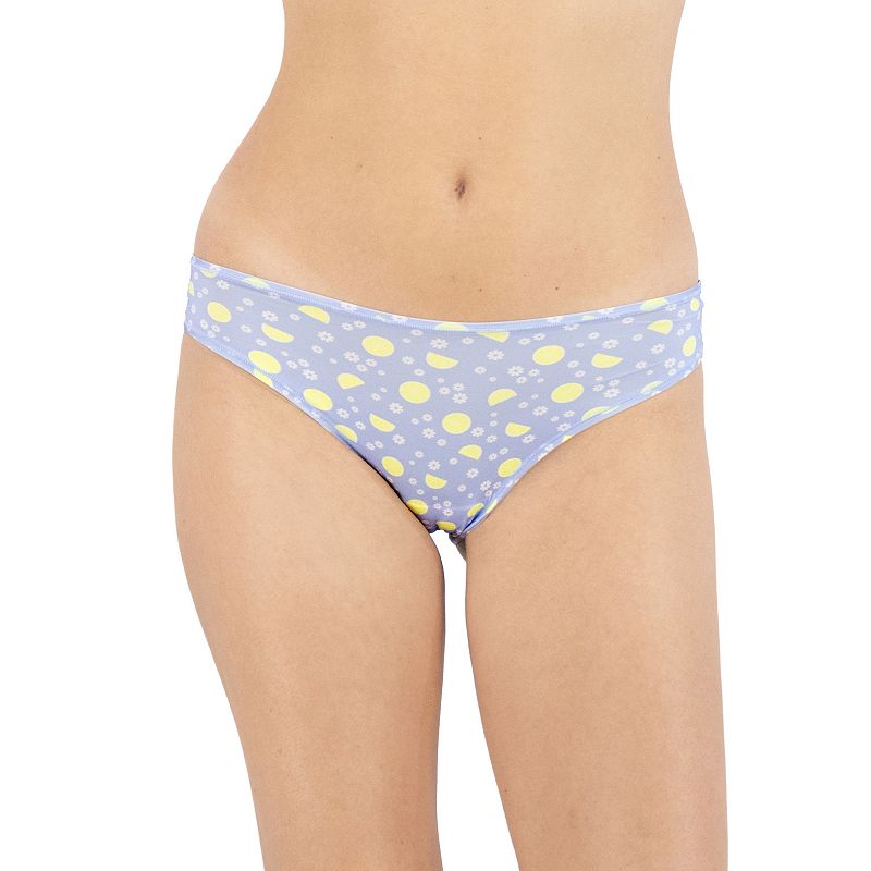 Juniors' SO® Micro Cheeky Bikini Panties SO75-033, Girl's, Size: Medium, Citrus Spring