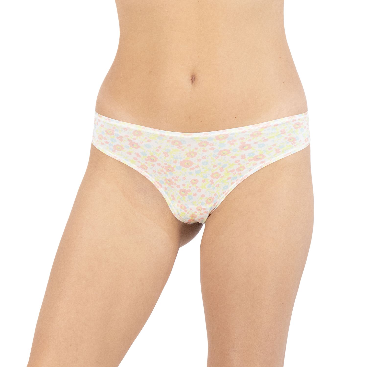 Juniors' SO® Micro Thong SO83-022 - Flower Nursery (MEDIUM)