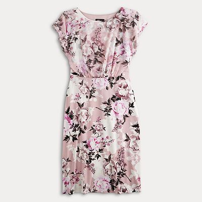 white christmas dresses Megan Sheer Overlay Dress Black– Selfie Leslie main image 1