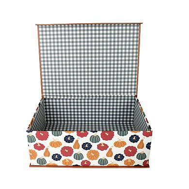 Celebrate Together™ Fall Farm Fresh Pumpkin Paper Gift Storage Box