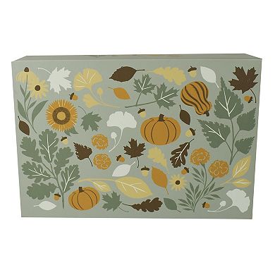 Celebrate Together Fall Small Harvest Paper Gift Storage Box