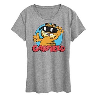 Women's Garfield Sunglasses Graphic Tee