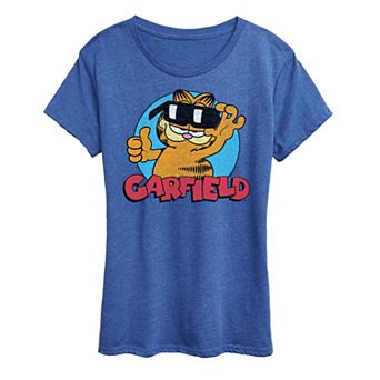 Women's Garfield Sunglasses Graphic Tee