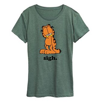 Women's Garfield Sigh Graphic Tee